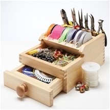 Wooden Craft Organiser